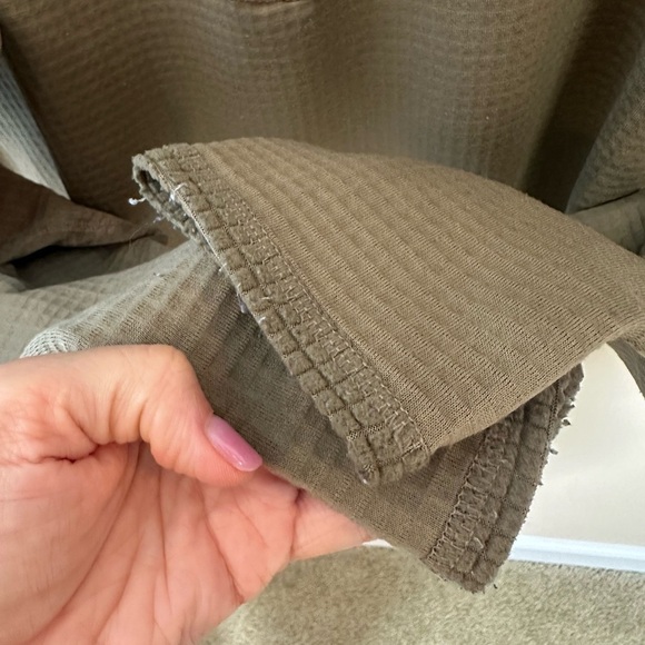 Military Polartec Cold Weather Mens quarter zip Jacket Size medium long - Picture 6 of 8